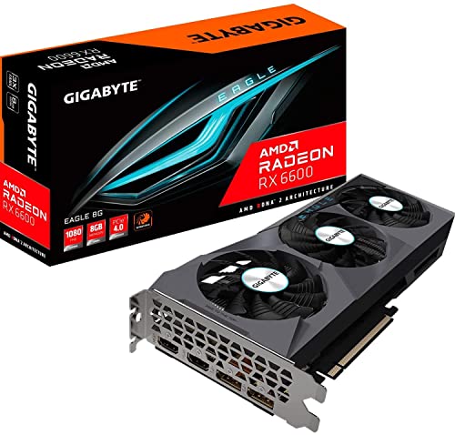 Gigabyte Technology Radeon RX 6600 Eagle - Graphics Card (8 GB)