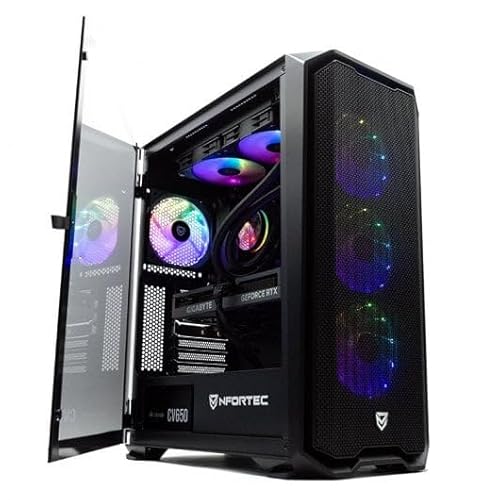 PcCom Ready Pc Gaming Desktop Computer AMD Ryzen 7 5800X 3.8GHz / RAM 32GB DDR4 / 1TB SSD M.2 / RTX 4060 Ti 8GB GDDR6 NVIDIA/FreeDOS