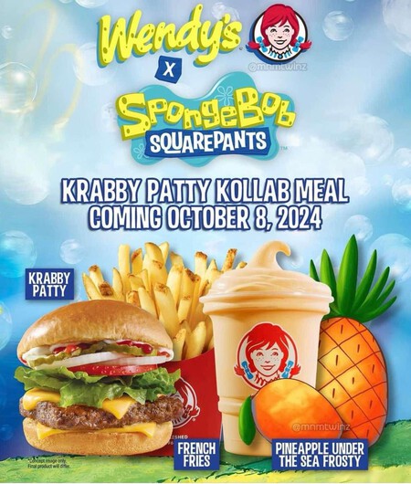 Bob Sponge Wendys