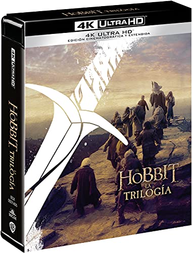 Trilogía El Hobbit versión cinematográfica + versión extendida 4k Ultra-HD [Blu-ray]