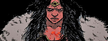 In a future where even Batman and Superman wouldn't survive, a Wonder Woman transformed into a post-apocalyptic warrior prevails